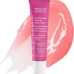 Paula's Choice Pro-Collagen Peptide Gloss Lip Balm, Hydrates & Smooths Lips, Sheer & Glossy Finish for Fuller Lips, Sheer Tint, Non-Sticky, Cruelty-Free